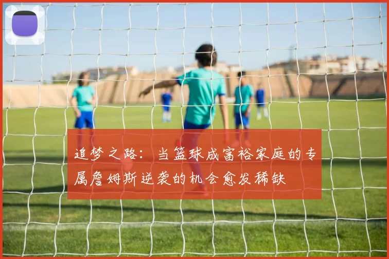 追梦之路:当篮球成富裕家庭的专属詹姆斯逆袭的机会愈发稀缺